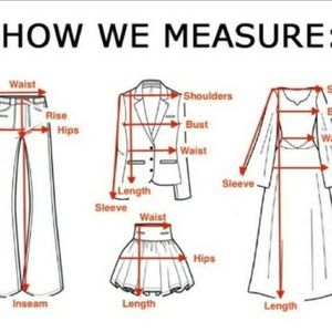 Garment measurements